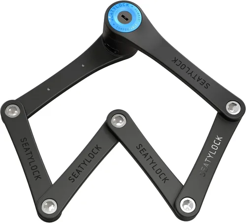Miniatura 6 de Seatylock FoldyLock Mini Candado Plegable para Bicicleta - Candado de Bicicleta Ligero Patentado de Servicio Pesado - Protector Antirrobo con Llave