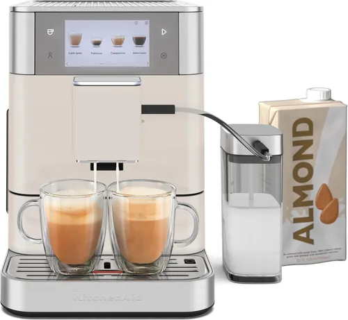 Miniatura 11 de Máquina de Espresso Completamente Automática KitchenAid KF8 con Accesorio para Leche y Opciones de Leche a Base de Plantas, KES8558BK, Negra
