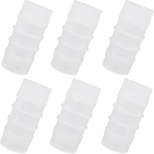 Miniatura 6 de Accesorio de púa para manguera de plástico, conectores de tubería de 3/4" x 3/4", empalmador con púas reparador, adaptador de unión, 6 piezas