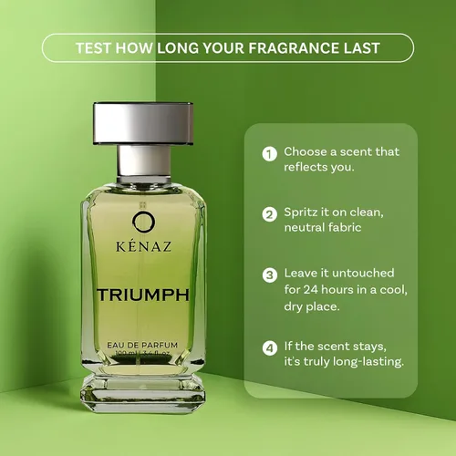 Miniatura 3 de KENAZ AROMATIC ARTISTRY TRIUMPH Fragancia Hombre Perfume para Hombre Nota superior de cedro Paquete de 3.4 fl oz 3.4 onzas Fragancia