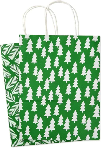 Miniatura 8 de Hallmark Surtido de bolsas de regalo grandes de 13 pulgadas, iconos navideños
