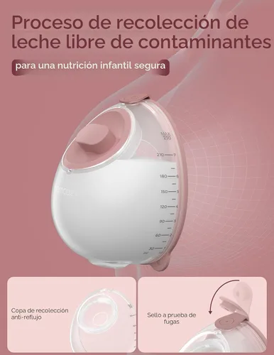 Miniatura 4 de Momcozy - Bomba extractora de leche V1 Pro de grado hospitalario, sacaleche portátil y manos libres, bomba eléctrica mejorada con 3 ritmos ajustados