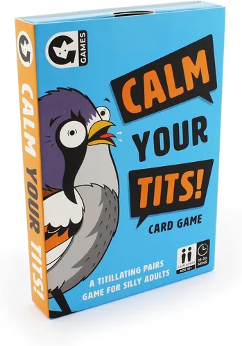 Ginger Fox: Calm Your Tits - Un juego de cartas de pares emocionantes para adultos tontos, juego de aves, juego de fiesta de naturaleza y traviesa,