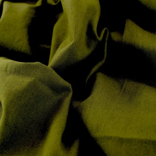 Rose Flavor Tela de lino precortada para acolchar, paño de manualidades, bricolaje para coser manualidades de 60 pulgadas por 1 yarda (verde militar)