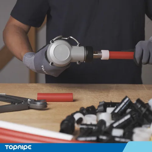 Miniatura 5 de Tubo PEX-A, tubo rojo de 1/2 pulgada x 100 pies, certificado NSF para agua potable, tubo PEX-A para fontanería, herramientas de fontanería