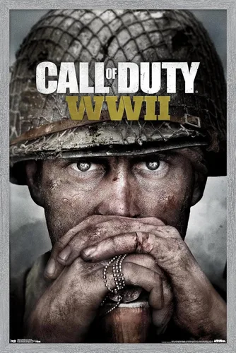 Miniatura 17 de Trends International Call of Duty: WWII - Póster de pared Key Art, 22.375 x 34 pulgadas, versión premium sin marco
