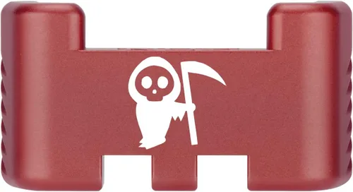 Miniatura 61 de NDZ Performance Placa trasera de aluminio con asistencia deslizante para Glock 1-5 Glock 17 19 19 19 x 22 23 24 26 27 31 32 33 34 35 45 47 49, Rojo
