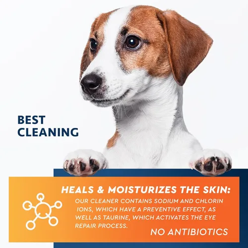 Miniatura 6 de All Pets - Gotas de lavado de ojos para aliviar el ojo rosado, síntomas de alergias, infecciones y ojos secos y húmedos, tratamiento sin dolor que