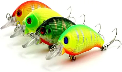 Miniatura 2 de Topconcpt - Kit de señuelos de pesca de 275 piezas - Ranas, cucharas, saltamontes - para lubina, trucha, salmón