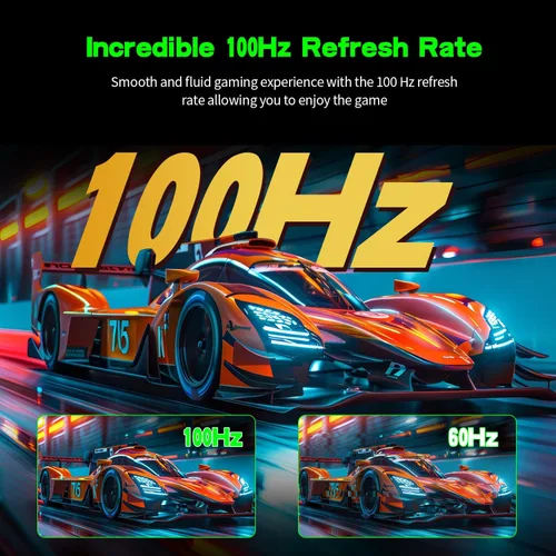 Miniatura 4 de ZZA - Monitor de 24 pulgadas 100HZ, 1080p, monitor de juegos curvo 2800R, VA 120% sRGB, FreeSync, sin marco en tres lados, filtro de luz azul