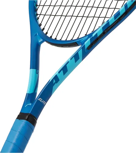 Miniatura 4 de Head Metallix Attitude Elite - Raqueta de tenis azul para adultos, raqueta de tenis ligera para adultos, tamaño mediano para una mezcla de potencia