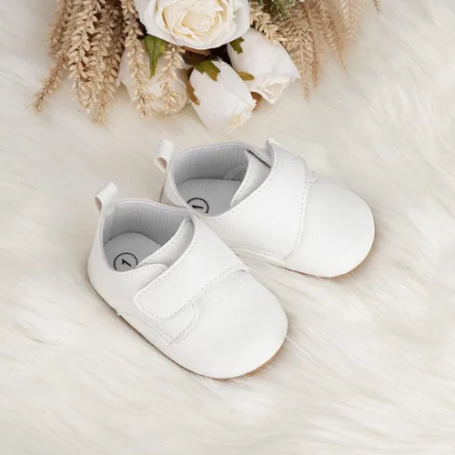 Miniatura 4 de HsdsBebe - Zapatos Oxford para bebés, niños y niñas, de cuero sintético con suela suave de goma, tenis antideslizantes, botas de tobillo para niños