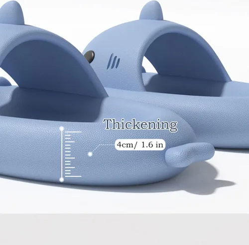 Miniatura 4 de Cloud Shark - Sandalias de verano con puntera abierta, antideslizantes, para la playa, piscina, ducha, secado rápido (8.5, negro)