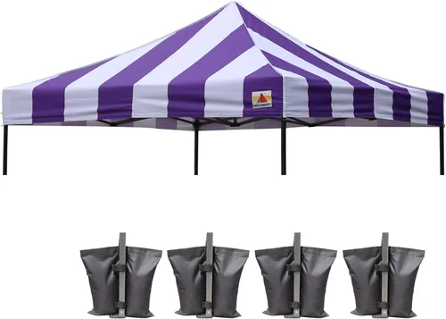 Miniatura 14 de ABCCANOPY - Toldo de repuesto para carpa desplegable (10x10 pies, beige)