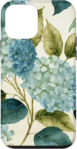 Miniatura 16 de Watercolor Shabby Chic Blue Hydrangeas Flower Case for iPhone 17