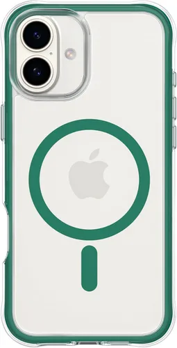 Miniatura 14 de ORNARTO Air Case para iPhone 16 Pro Max Transparente, Compatible con MagSafe, Funda de Protección contra Caídas de Grado Militar con Air-Pink Rosa