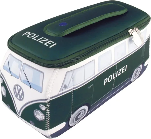 BRISA VW Collection - Volkswagen Bolsa universal de neopreno para maquillaje, cosméticos, artículos de tocador para farmacia de viaje, en diseño de