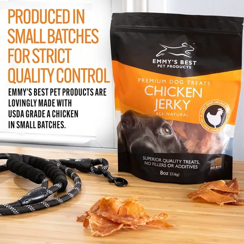 Miniatura 6 de Emmy's Best Fiesta de fusión de proteínas: carne seca de pollo y colágeno masticables - ¡Alimentando a los amigos peludos para la máxima vitalidad!