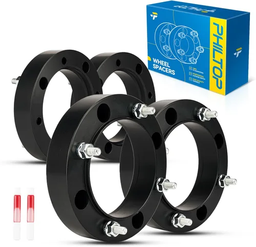 Miniatura 43 de PHILTOP Espaciador de rueda de 4 x 4 de 2 pulgadas, espaciadores de rueda centrados en las lengüetas para Polaris Trail Boss 330 2003-2013, Trail