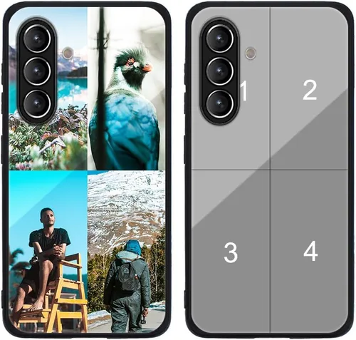 Miniatura 443 de Funda de teléfono personalizada para Samsung Galaxy S22+ / S22 Plus 5G, funda de TPU suave de vidrio templado antiarañazos personalizada con foto