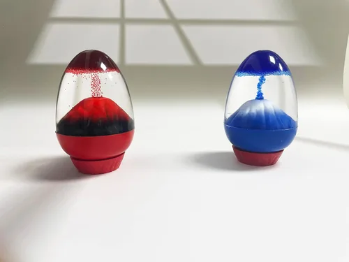 Miniatura 6 de Máquina de burbujas de movimiento de volcán desde abajo hasta eruptar imitación juguetes volcánicos Perspectiva sensorial Disfrute descompresión