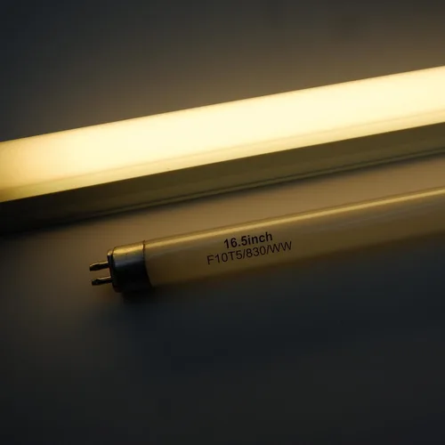 Miniatura 7 de Konideke Bombilla de repuesto F10T5 de 16 pulgadas compatible con Jasco T5 de 10 W, blanco cálido, 3000K, F10T5/830, tubo fluorescente