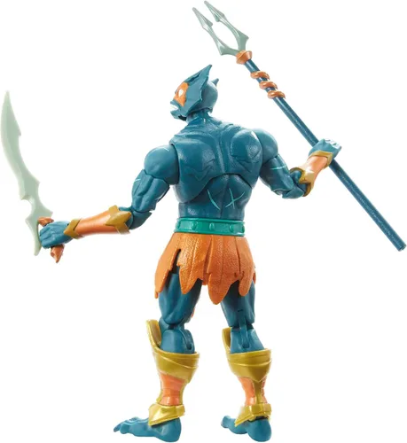 Miniatura 6 de Masters of the Universe Masterverse Collection, Mer-Man, figuras de batalla Motu de 7 pulgadas para contar historias y exhibición, regalo para niños