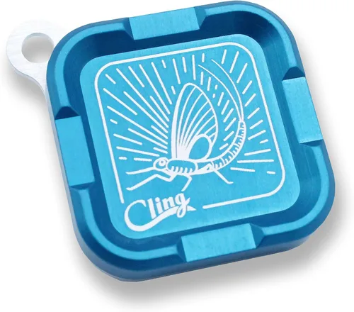 Miniatura 20 de Cling Fishing Products Mag Grab® Mini – Soporte magnético compacto para moscas y organizador para pescadores (Brown Town, Naranja)