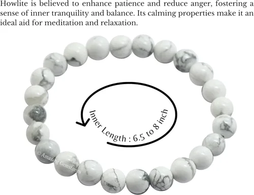 Miniatura 153 de Amazing Gemstone Pulsera de cristal para mujeres y hombres, pulsera de cristal curativo de protección, pulsera elástica con cuentas de piedras
