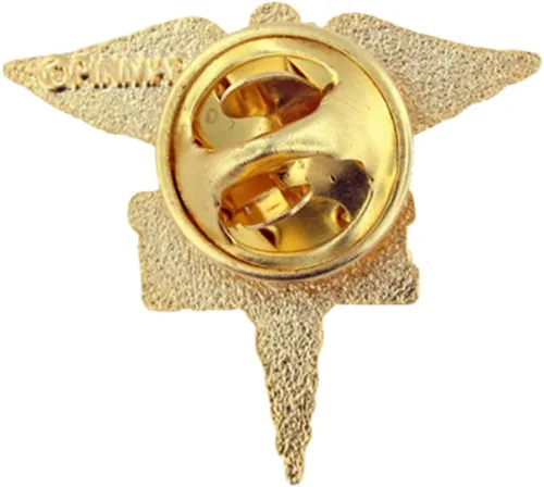 Miniatura 23 de PinMart s Caduceus - Pin de solapa esmaltado para enfermería, insignia ideal para CNA, accesorios de asistente médico, insignia de enfermera