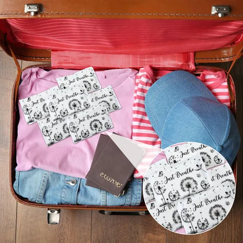 Miniatura 5 de PerKoop Paquete de 100 pañuelos faciales desechables de tamaño de viaje, 3 capas, para viajes de verano, boda, escuela, cartera, suministros