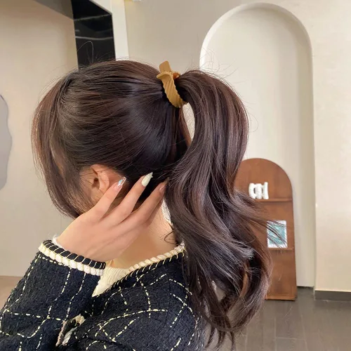Miniatura 4 de 8 pinzas para el cabello con hebilla de cola de caballo mate grande, clip de garra de cola de caballo alta, accesorios antideslizantes