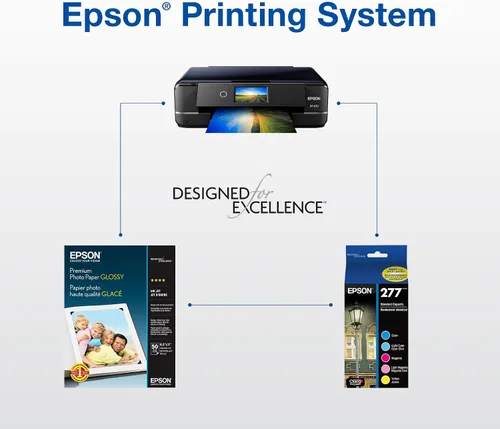 Miniatura 6 de Epson 277 Claria Photo HD Ink Cartucho negro fotográfico de capacidad estándar (T277120-S) funciona con Expression Photo XP-850, XP-860, XP-950