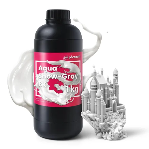 Miniatura 12 de phrozen Resina rápida para impresora 3D [Aqua-Vainilla 8K], resina fotopolímero estándar de curado UV LCD 405nm para modelos altamente detallados