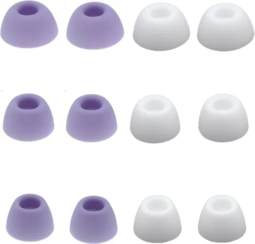 Miniatura 8 de 6 pares de puntas negras de repuesto de silicona S/M/L para Galaxy Buds 2 Pro, compatibles con Samsung Galaxy Buds 2 Pro