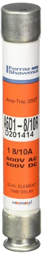 Miniatura 31 de Mersen a6d-r amp-trap Clase de 2000 time-delay/RK1 Fusible con fusible visual Open Indicador, 1