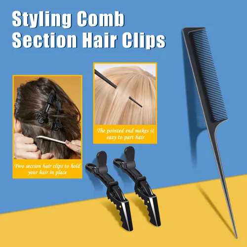Miniatura 5 de IKOCO Guantes medianos a prueba de calor para peinar el cabello, 2 unidades para plancha plana, varita rizadora y cepillos de aire caliente