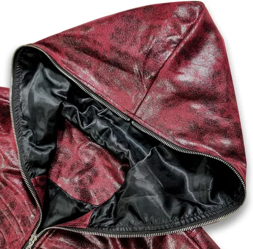 Miniatura 4 de Chaqueta steampunk de piel sintética para hombre, disfraz gótico victoriano