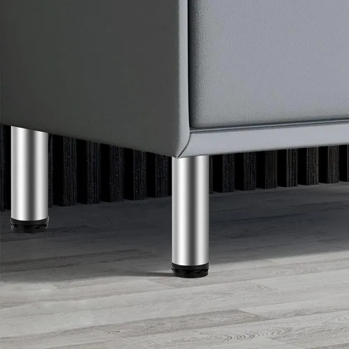 Miniatura 6 de Patas de acero inoxidable para muebles, patas ajustables de metal para escritorio, mesa de oficina para el hogar, proyectos de bricolaje, soporte