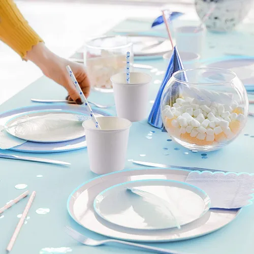 Miniatura 7 de Turbo Bee Paquete de 300 vasos de papel desechables de 4 onzas, vasos para bebidas calientes/frías, vasos de papel pequeños para baño y enjuague
