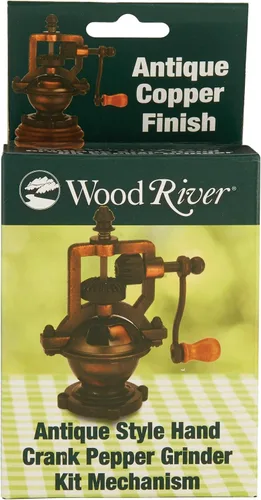 Miniatura 3 de Woodriver Kit de proyecto - Mecanismo antiguo de molinillo de pimienta de manivela