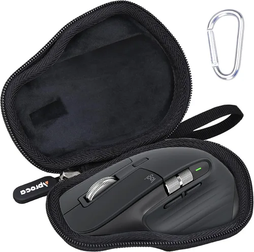 Aproca Funda compatible con Logitech MX Master 4 / MX Master 3S / MX Master 3 / MX Matser 2S Advanced Mouse, bolsa de almacenamiento portátil para