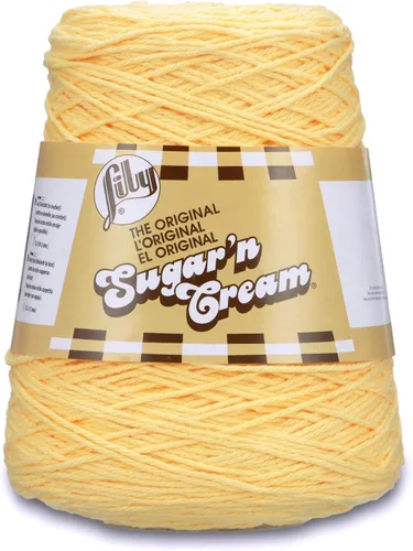 Miniatura 23 de Hilados Lily Sugar and Cream, Algodón, Blanco, Paquete de 10