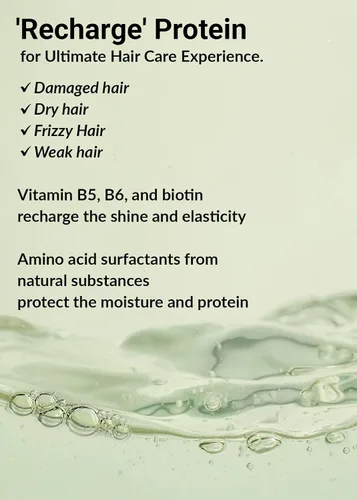 Miniatura 5 de JUNG SAEM MOOL OFICIAL Salon.ZIP Champú Recarga de Proteínas para Cabello Dañado y Cuidado del Cabello, 14.1 oz (400 g) Cosméticos Coreanos