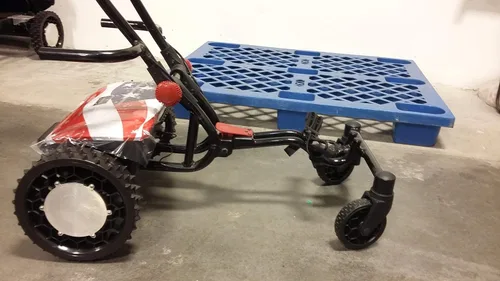Miniatura 4 de CaddyTrek R2 CaddyWraps - Carrito de golf eléctrico robótico inteligente Stars & Stripes