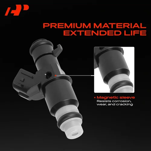 Miniatura 3 de A-Premium Inyectores de combustible compatibles con Honda Civic 2006-2011 1.8L, compatible con 2009-2013 1.5L, repuesto # 16450RNAA01 4-PC Set