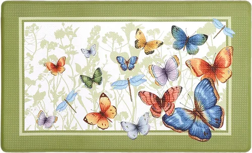 Miniatura 24 de Achim Home Decor - Tapete antifatiga para suelo, 18 x 30 pulgadas, diseño de gallo, impermeable, antideslizante, fácil de limpiar, tapete acolchado
