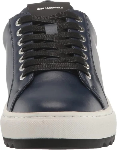 Miniatura 2 de KARL LAGERFELD Men's Recycled Leather Low Top Sneaker