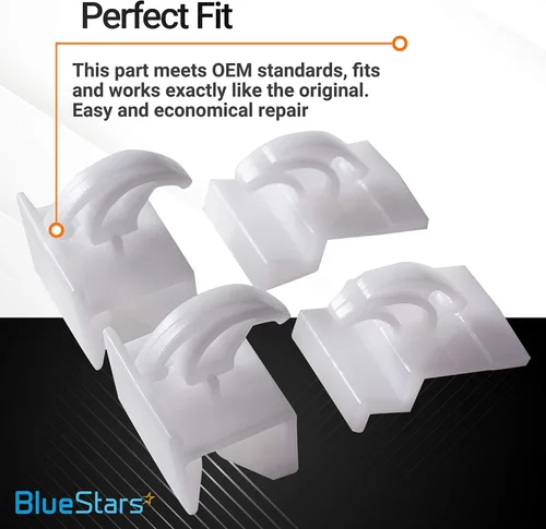 Miniatura 5 de BlueStars 2 paquetes de 3051162 y 3051163 para cajones delanteros y traseros, compatible con rangos Electrolux y Frigidaire, reemplaza a AP2121517