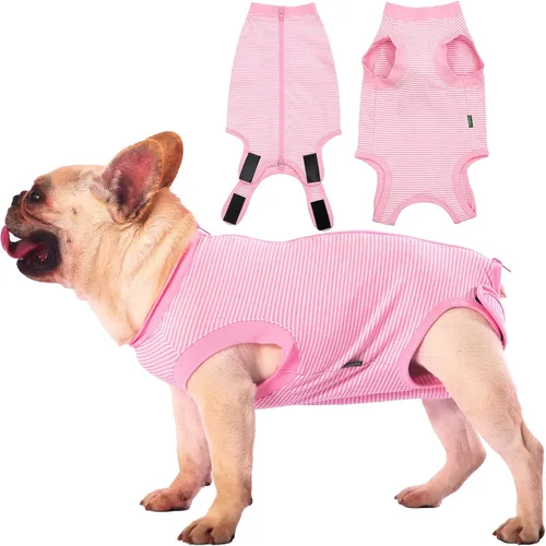 Miniatura 30 de Traje de Recuperación Quirúrgica para Perros, Camisa de Cirugía para Perros Machos y Hembras, Ropa de Recuperación para Esterilización y Castración